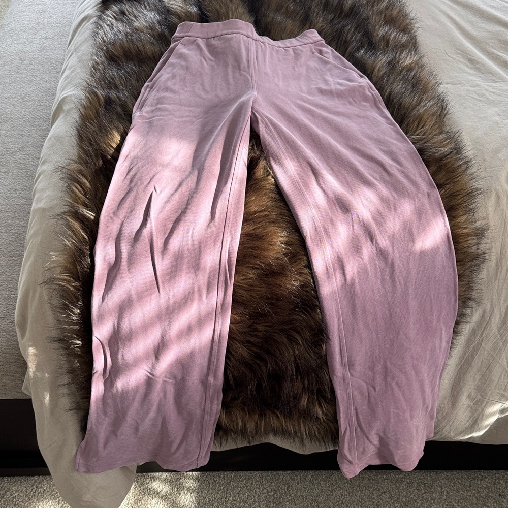 lululemon athletica Pink Wide Leg Pants